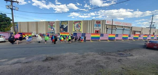 "Proud Boys" Protest Mile High Comics in Denver, Colorado, Over Drag Show