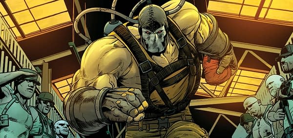 DC Comics' character Bane, ready to wreck some face.