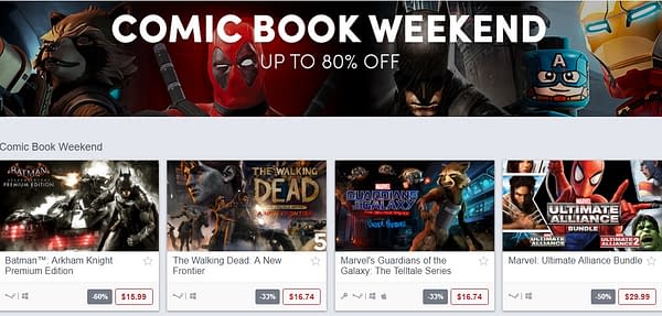 Humble Bundle Is Holding A Comic Book Game Weekend Sale