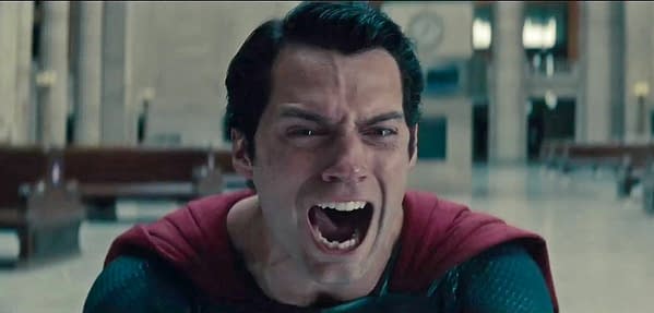 Superman cries with agony over what Joss Whedon did to Zack Snyder's Justice League.