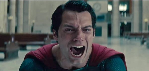 Superman cries in anguish at the thought of a Justice League devoid of Zack Snyder's vision before the release of the Snyder Cut.