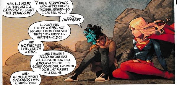 Meet Lee Serrano, a Non-Binary Highschool Character Appearing in Today's Supergirl (Spoilers)