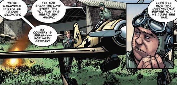 Will You Sympathize with a Nazi Jazz Enthusiast in Next Week's War is Hell #1?