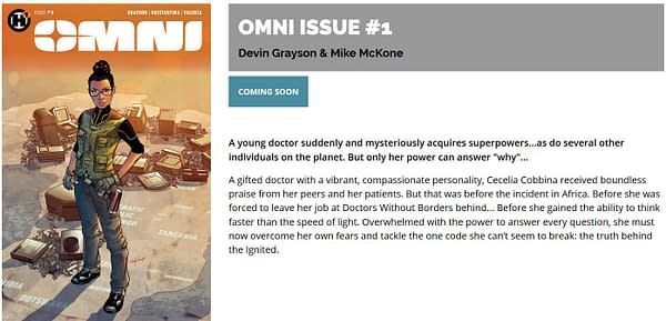 Mark Waid Talks Humanoids H1 Universe &#8211; But What Happened With Omni?
