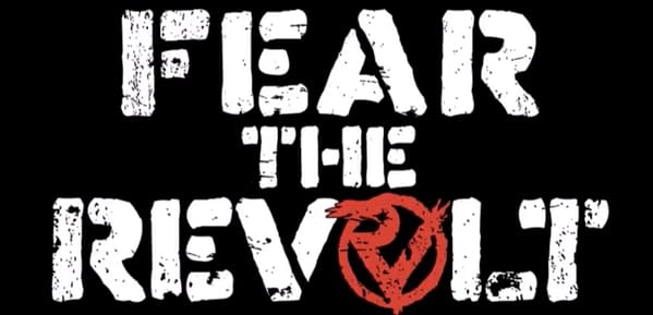 A teaser from the tag team formerly known as The Revival using the phrase Fear the Revolt.