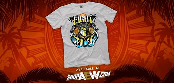 Sales of AEW's Fight for the Fallen t-shirt will benefit COVID-19 relief.