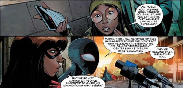 Miles Morales Gets A New Internship In The Marvel Universe (Spoilers)