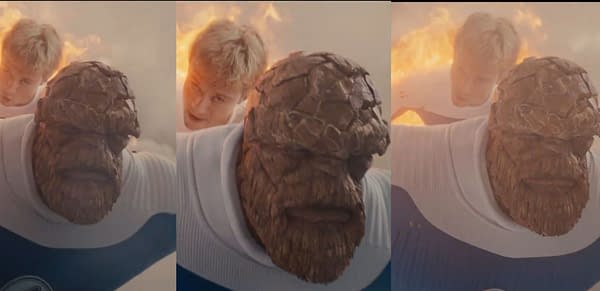 How Long Until The Thing Has A Beard In The Comic Books As Well?