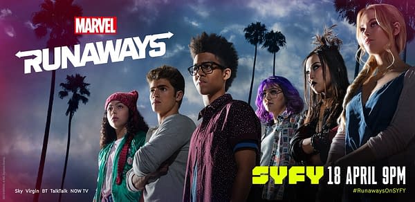 Marvel's Runaways Comes to SyFy in the UK on 18th April #RunawaysOnSYFY