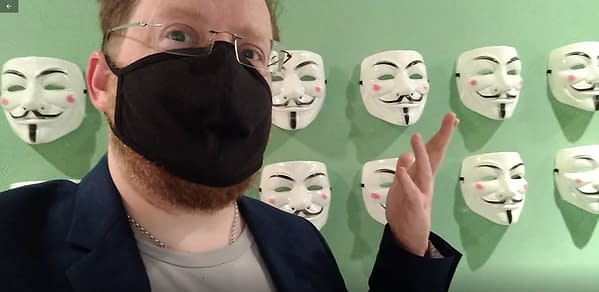 Video Preview: The London Cartoon Museum's V For Vendetta Exhibition