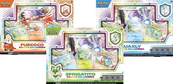 Scarlet & Violet products. Credit: Pokémon TCG