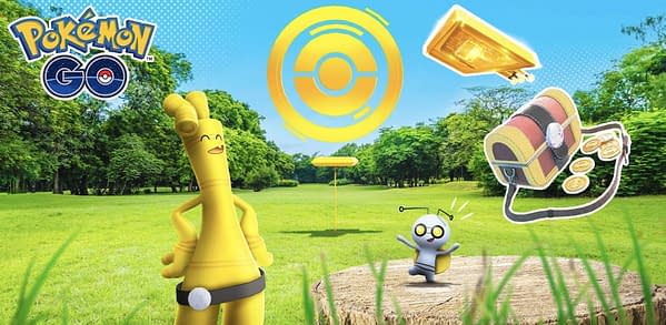 Gimmighoul and Goldengo in Pokémon GO. Credit: Niantic
