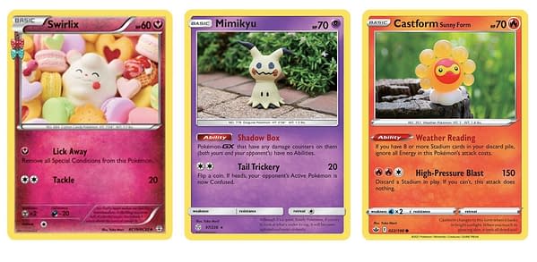 Yuka Morii cards. Credit: Pokémon TCG