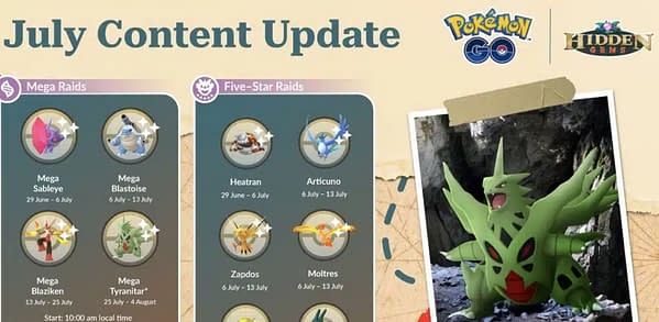 July 2023 content in Pokémon GO. Credit: Niantic