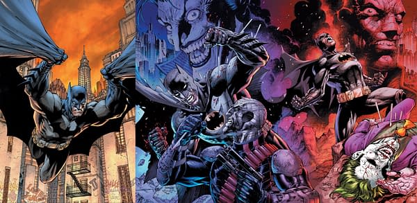 Covers for Jim Lee & Jeph Loeb's Batman: Hush 2 Part One... And Two