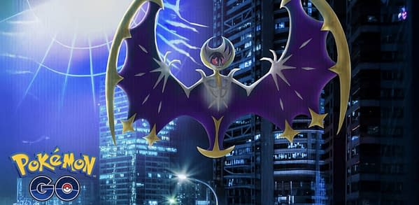 Lunala in Pokémon GO. Credit: Niantic
