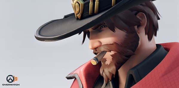 Is it just me or has McCree gotten scruffier because of Matthew Mercer? Courtesy of Blizzard Entertainment.