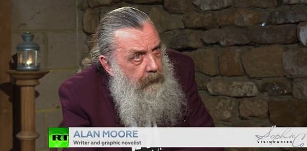 Alan Moore Talks To Russia Today About The End Of The World