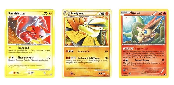 Tomokazu Komiya cards. Credit: Pokémon TCG