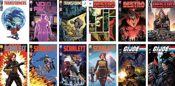 Transformers & GI Joe, The Five Best-Selling Titles From Image In June