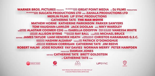 No Director Credit for Josie Rourke in Catherine Tate's The Nan Movie