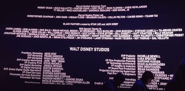 The Comic Book Creator Credits Of Black Panther: Welcome To Wakanda