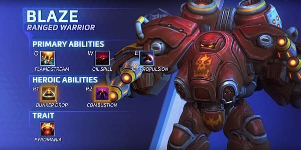 Blaze Gets a Spotlight for His Heroes of the Storm Debut