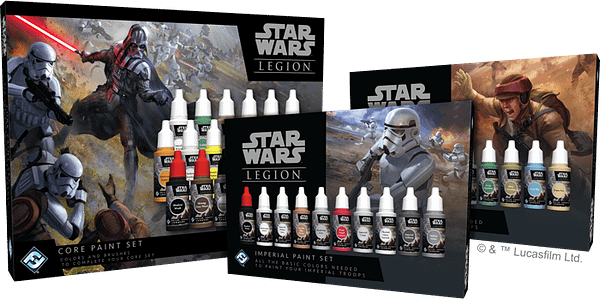 FFG Teams up with Army Painter for 'Star Wars: Legion' Paint Sets