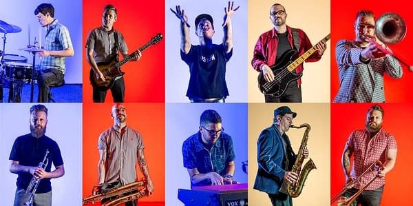 Various glamour shots of the ska-punk band Big D and the Kids Table. Their next album, Do Your Art, is their first in almost 10 years. Photo credit: Mark Stern