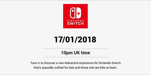 Nintendo is Revealing a "New Interactive Experience" Today For the Switch Aimed At Kids
