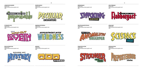 Rian Hughes' Logo-A-GoGo &#8211; A History of Comics Logos That Birthed the 21st Century