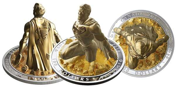 Check Out Jason Fabok's $100 3D Superman Coin for the Royal Canadian Mint