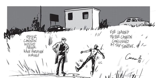 Peter Cannon, Eddie Campbell and Paul Gravett - The Man At The Crossroads