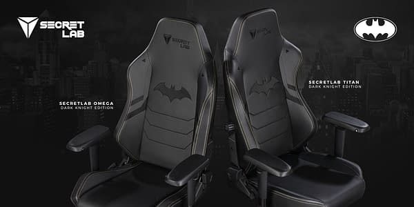Warner Bros. and Secretlab Partner Up For Batman Gaming Chairs