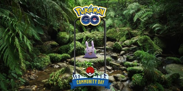 Goomy Community Day graphic in Pokémon GO. Credit: Niantic