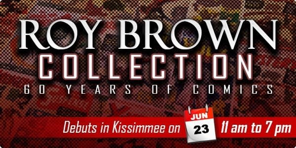 The Roy Brown Collection Debuted at Coliseum of Comics This Weekend