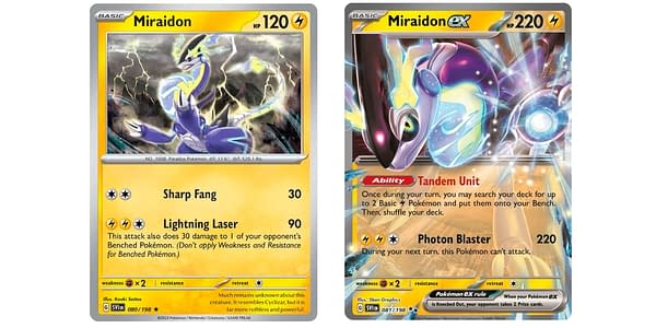 Cards of Scarlet & Violet. Credit: Pokémon TCG