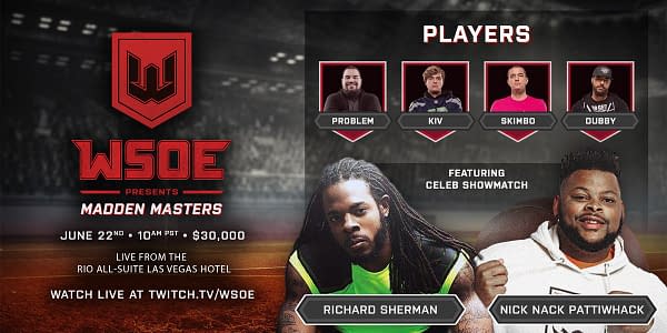 WSOE Will Hold The Madden Masters In Las Vegas This Weekend