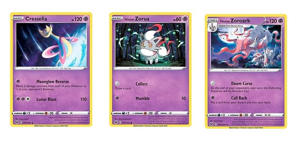 Cards of Lost Origin. Credit: Pokémon TCG