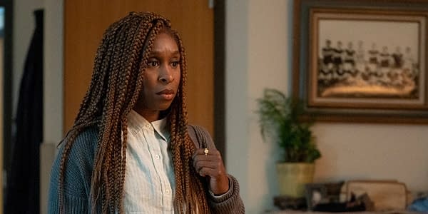 Cynthia Erivo is Holly Gibney in HBO and Stephen King's The Outsider, courtesy of HBO.