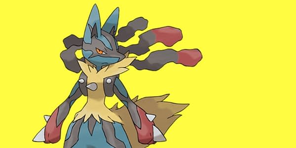 Mega Lucario. Credit: Pokémon Company