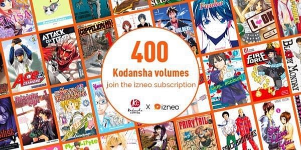 Kodansha Izneo Announcement