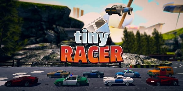 How far can you go in a plastic car in Tiny Racer? Courtesy of IceTorch Interactive.