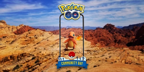 Charmander Community Day official graphic. Credit: Niantic