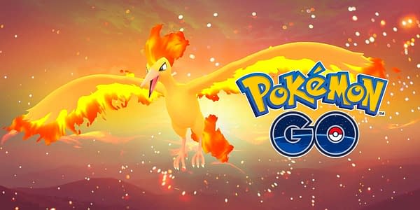 Moltres promotional graphic. Credit: Niantic