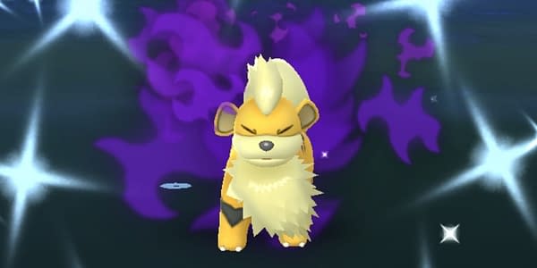 Shadow Shiny Growlithe in Pokémon GO. Credit: Niantic