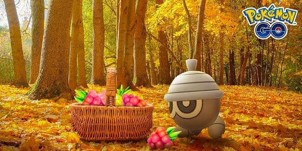 Autumn event promotional graphic for Pokémon GO. Credit: Niantic