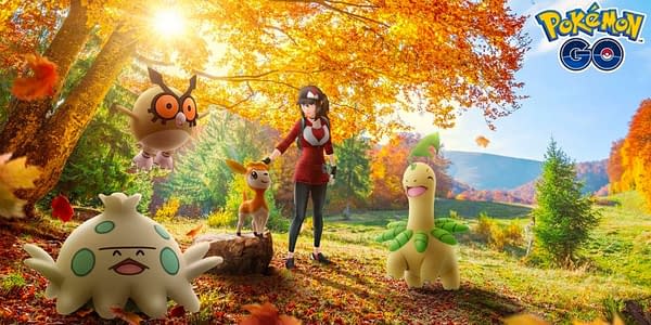 Pokémon GO Autumn Event promotional image. Credit: Niantic