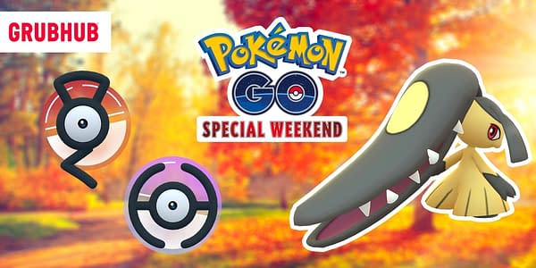 Pokémon GO Grubhub Weekend promotional image. Credit: Niantic