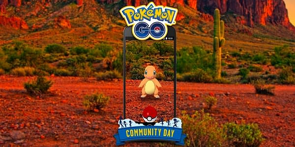 Charmander Community Day promotional image in Pokémon GO. Credit: Niantic
